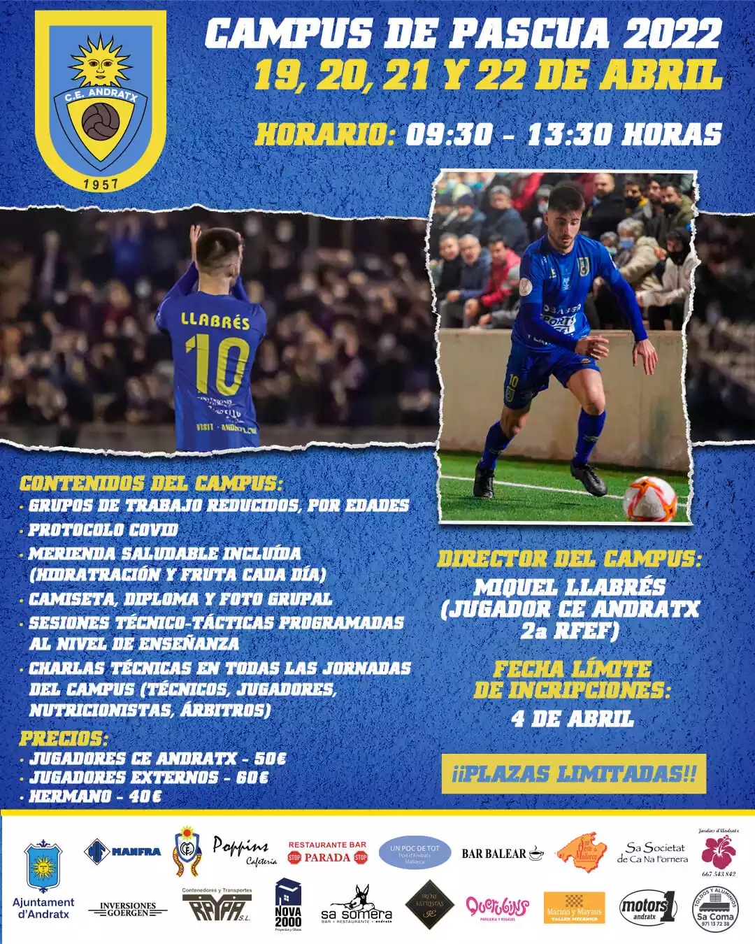 CE Andratx - Cartel Campus Pascua