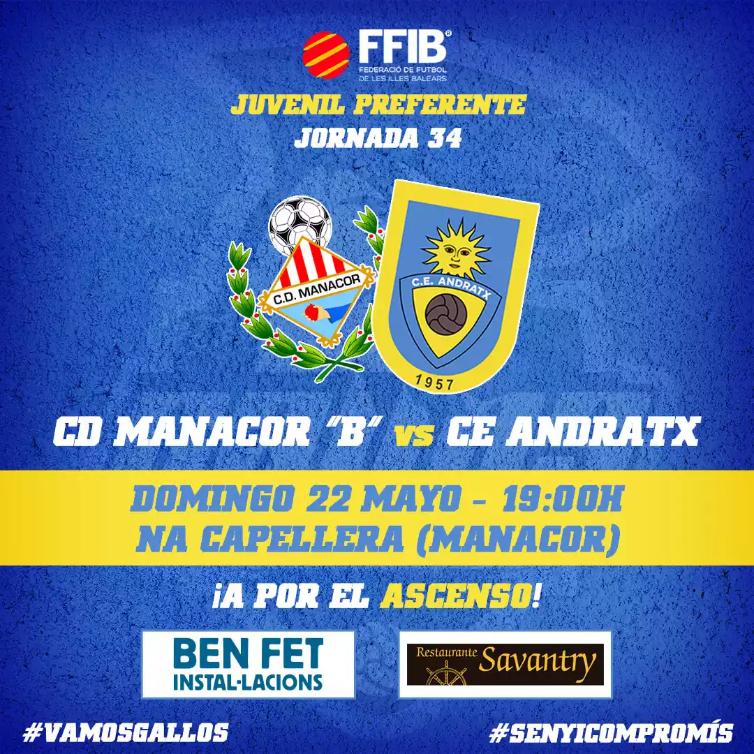 CE Andratx - CD Manacor (Juvenil)