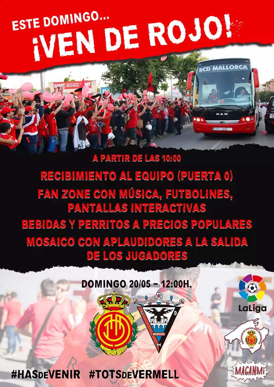 Mallorca - Mirandes promotion poster