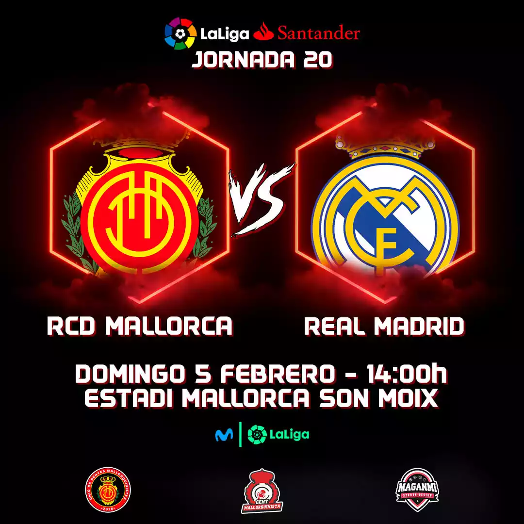 Horario Mallorca - Real Madrid