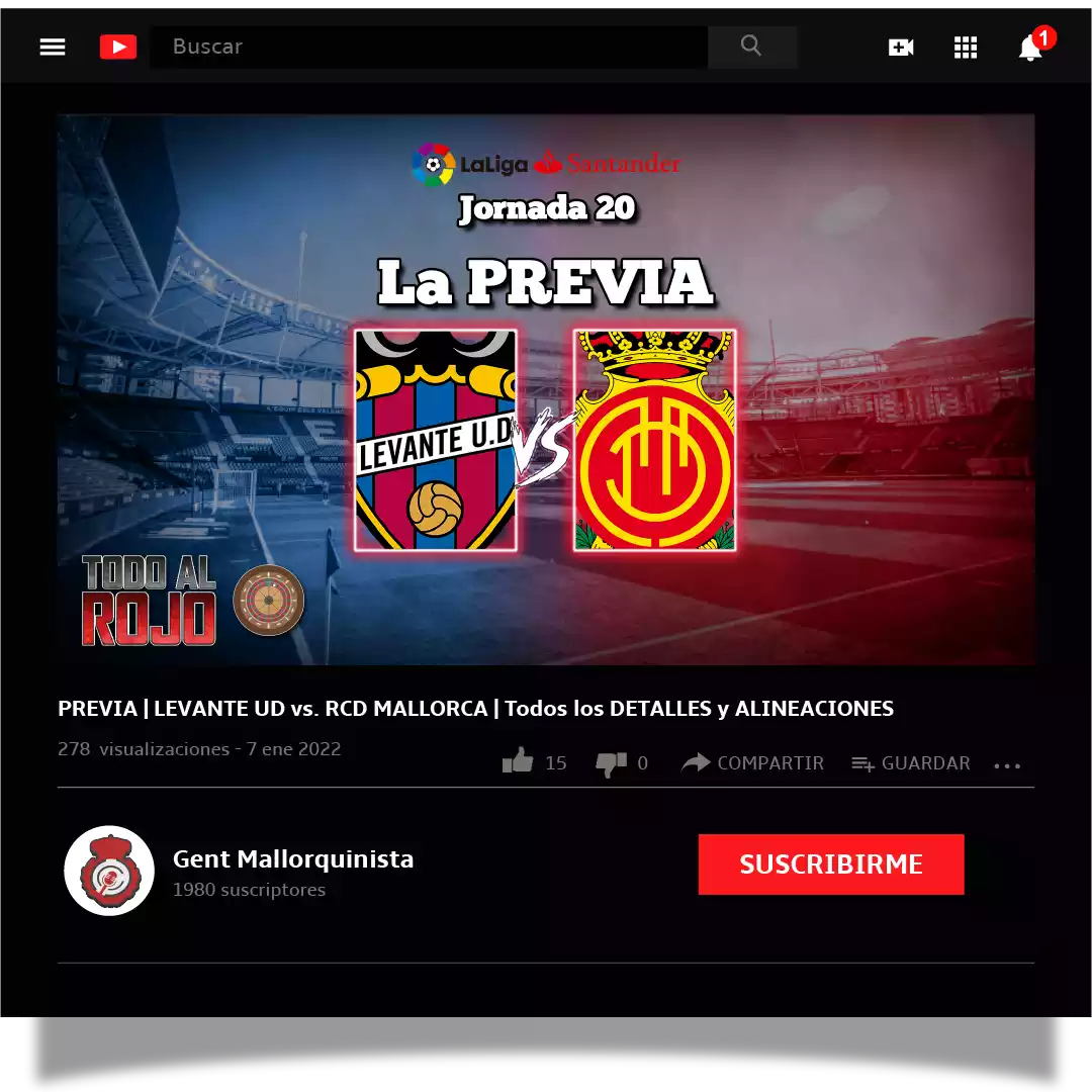 Miniatura previa Levante - Mallorca