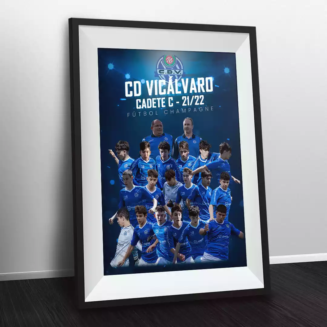 CD Vicalvaro poster